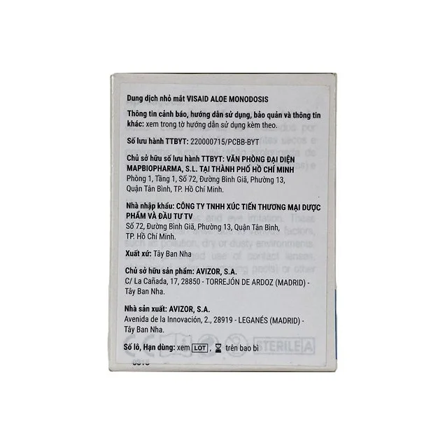 Visaid Aloe Monodosis 0.4ml