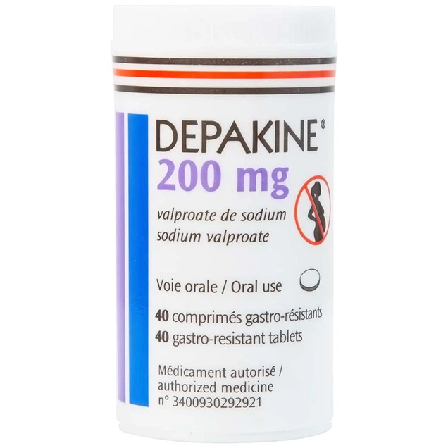 Depakine 200mg- điều trị động kinh, rối loạn lưỡng cực