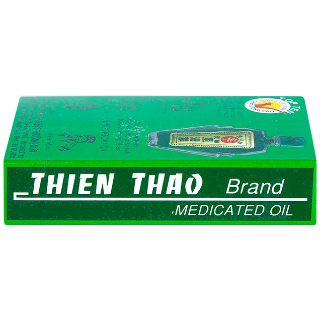 Dầu gió xanh Thiên Thảo điều trị cảm, ho, sổ mũi, nhứt đầu, say nắng