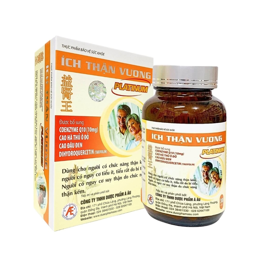 Ích Thận Vương Platinum - Hỗ trợ điều trị và ngăn ngừa biến chứng suy thận