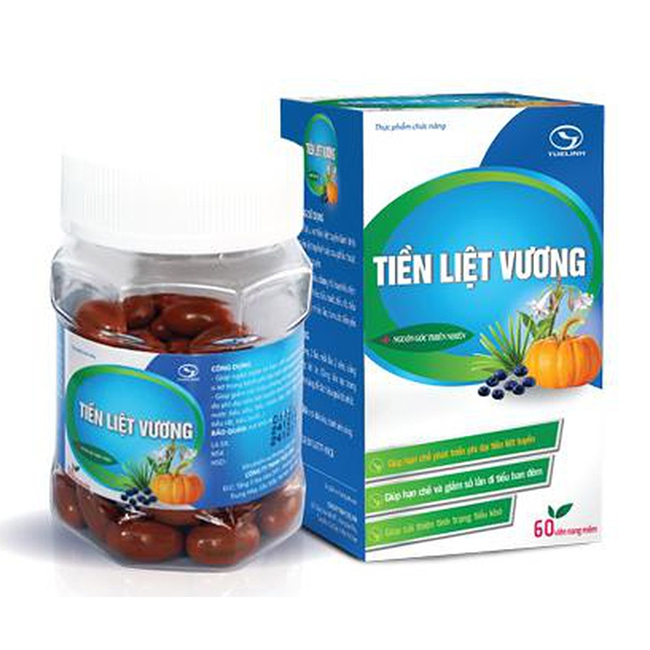 Viên uống Tuệ Linh Tiền Liệt Vương hỗ trợ tiền liệt tuyến (Hộp 60 Viên)