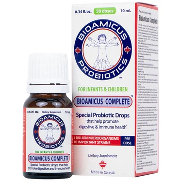 Men vi sinh BioAmicus Complete hỗ trợ cải thiện hệ vi sinh đường ruột, giảm rối loạn tiêu hóa