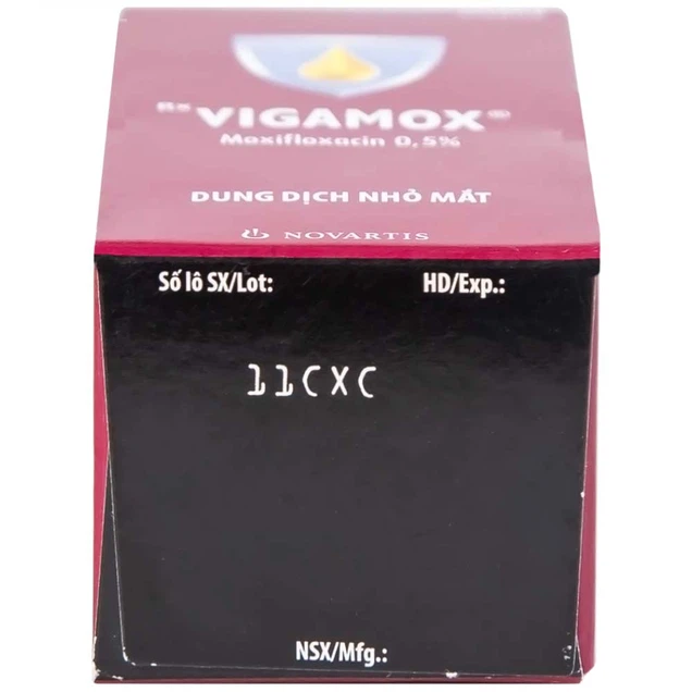 Thuốc nhỏ mắt Vigamox Alcon điều trị viêm kết mạc