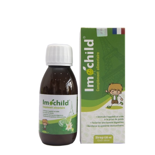 Siro Imochild tăng đề kháng hộp 1 lọ 125ml – Hỗ trợ tăng sức đề kháng cho trẻ