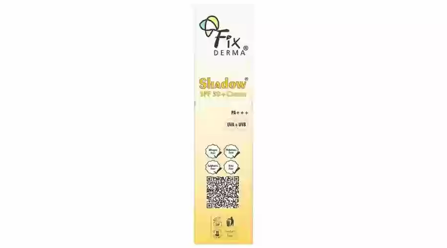 Kem chống nắng Fixderma Shadow SPF 50+/PA+++ giúp dưỡng ẩm và bảo vệ da tuýp 75g