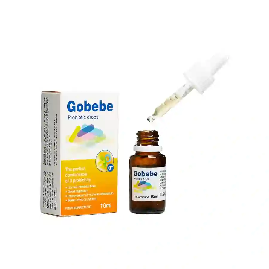 Men vi sinh GOBEBE - Bổ sung vi khuẩn lợi ích Hộp 10ml