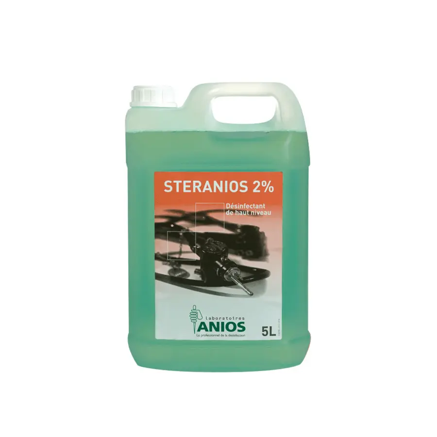 Steranios 2% Dung dịch khử khuẩn mức độ cao, tiệt trùng lạnh dụng cụ nội soi
