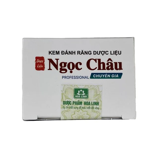 KEM ĐÁNH RĂNG DƯỢC LIỆU NGỌC CHÂU CHUYÊN GIA HOA LINH 125 G - NGỪA SÂU RĂNG