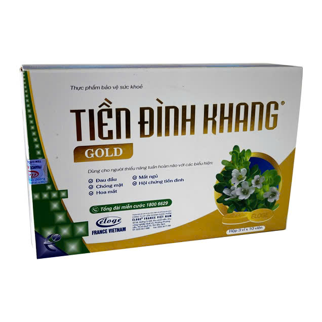 Tiền Đình Khang Gold hỗ trợ cho người bị hội chứng tiền đình