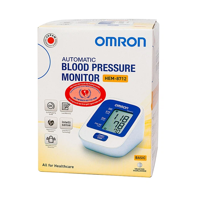 Máy đo huyết áp bắp tay Hem 8712