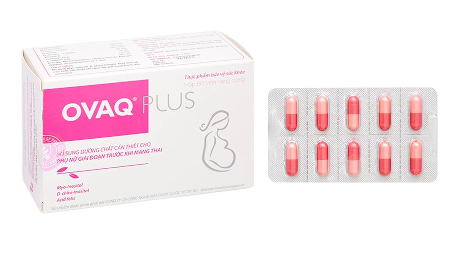 OvaQ Plus bổ sung dưỡng chất cần thiết cho phụ nữ trước khi mang thai