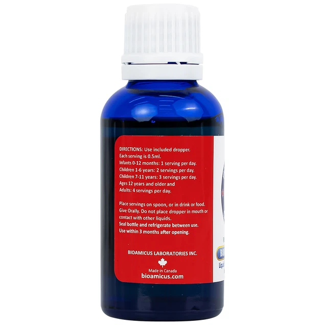 Dung dịch Bioamicus Omega-3 hỗ trợ tốt cho mắt và não