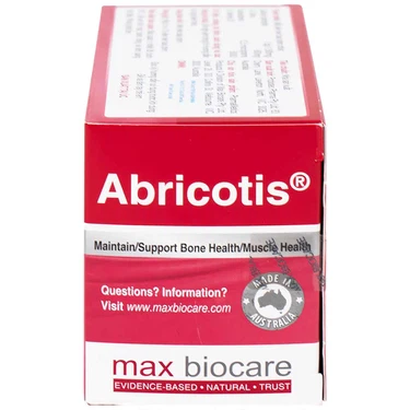 Thuốc Abricotis Probiotec hỗ trợ sức khỏe xương, cơ bắp, bổ sung canxi (6 vỉ x 10 viên)