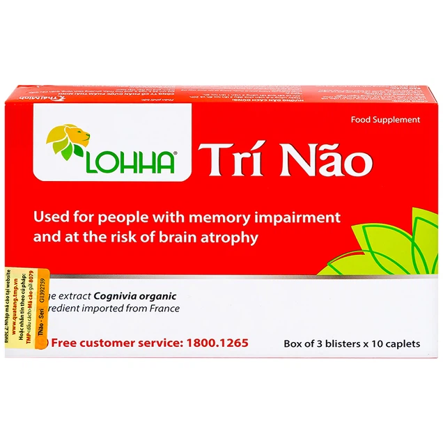 Viên uống Lohha Trí Não Thái Minh điều trị và phòng ngừa các bệnh suy giảm trí tuệ
