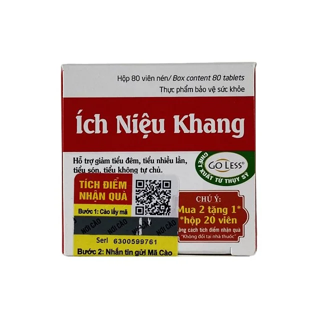 Ích Niệu Khang hỗ trợ giảm tiểu đêm