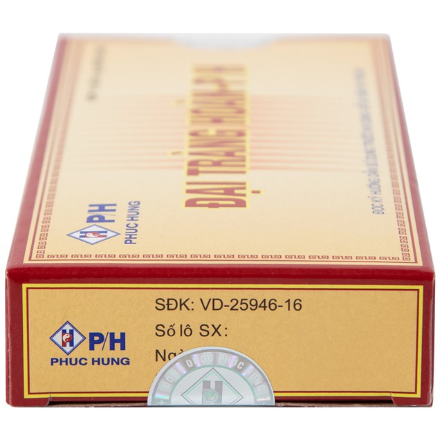 Thuốc Đại Tràng Hoàn-P/H điều trị viêm đại tràng cấp và mãn tính (10 gói x 4g)