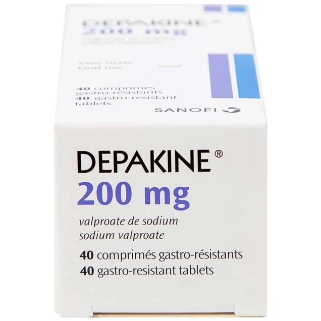 Depakine 200mg- điều trị động kinh, rối loạn lưỡng cực
