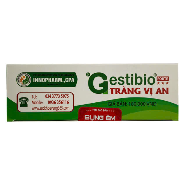 Gestibio Forte Tràng Vị An- Hỗ trợ viêm đại tràng