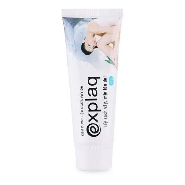 Kem dược liệu Explaq hỗ trợ tẩy sạch vảy, mịn làn da (35g)