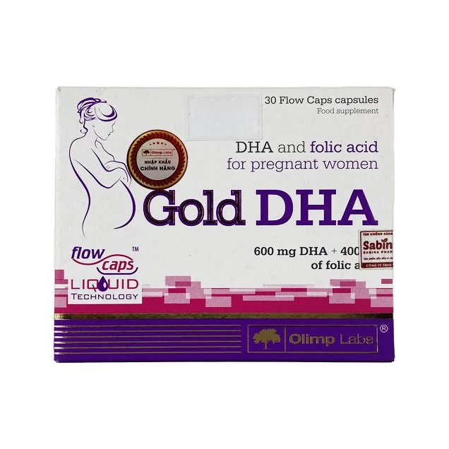 GOLD DHA – BỔ SUNG DHA VÀ AXIT FOLIC CHO BÀ BẦU