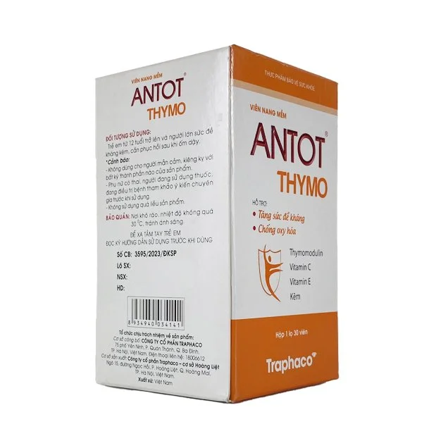 Viên Uống Tăng Đề Kháng Antot Thymo Traphaco 