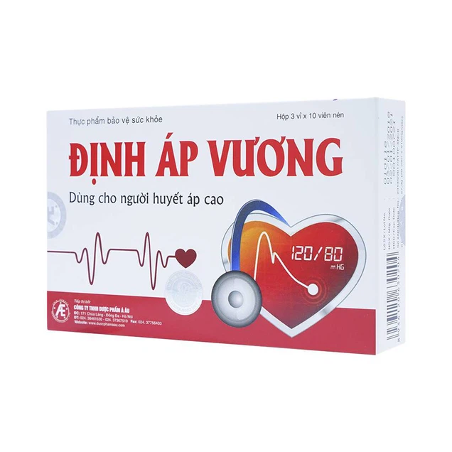 Viên uống Định Áp Vương IMC hỗ trợ làm giảm lipid máu