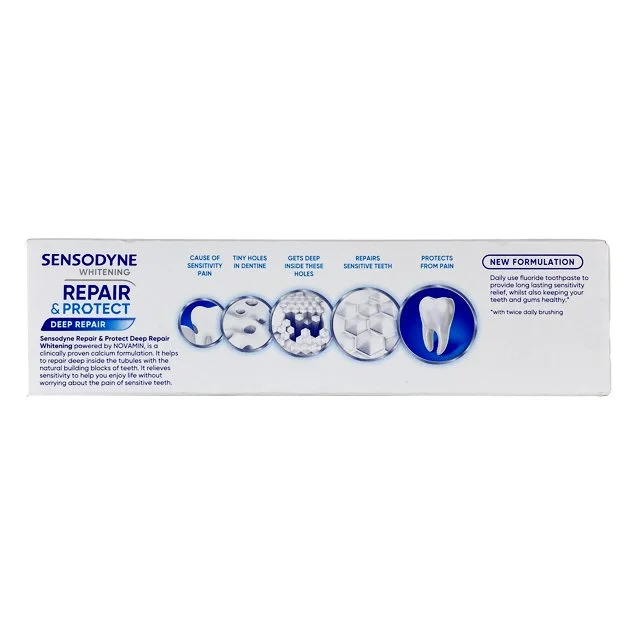 Kem đánh răng Sensodyne Repair & Protect giảm ê buốt răng tube 100g