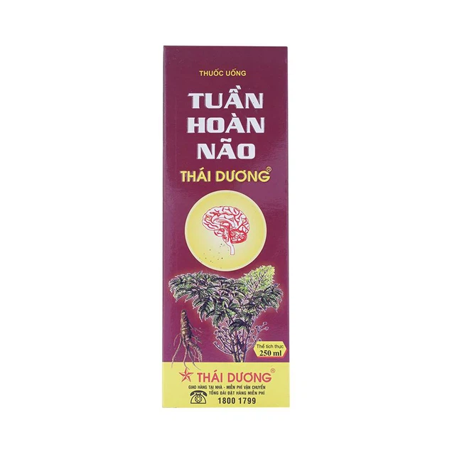 Thuốc uống Tuần Hoàn Não Thái Dương điều trị suy giảm trí nhớ 