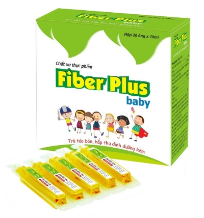 Fiber plus baby dành cho trẻ táo bón, hấp thu dinh dưỡng kém