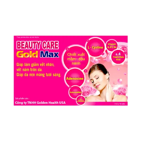 Viên uống đẹp da Beauty Care Gold Max