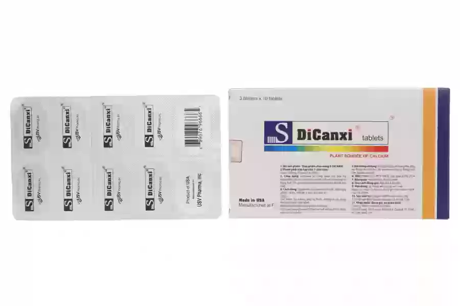 S DiCanxi giúp bổ sung canxi, giúp xương chắc khoẻ H30v