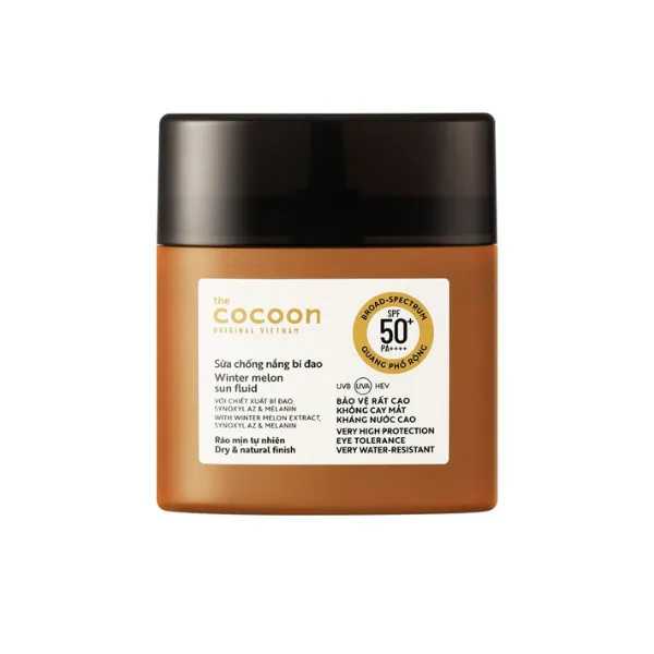 Sữa chống nắng bí đao Cocoon giúp bảo vệ da trước tia UVA, UVB (50ml)