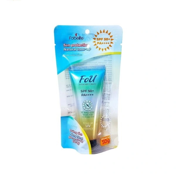 Kem chống nắng FoU SPF50+-Dưỡng ẩm, Nâng tông, làm mát da-Fobelife