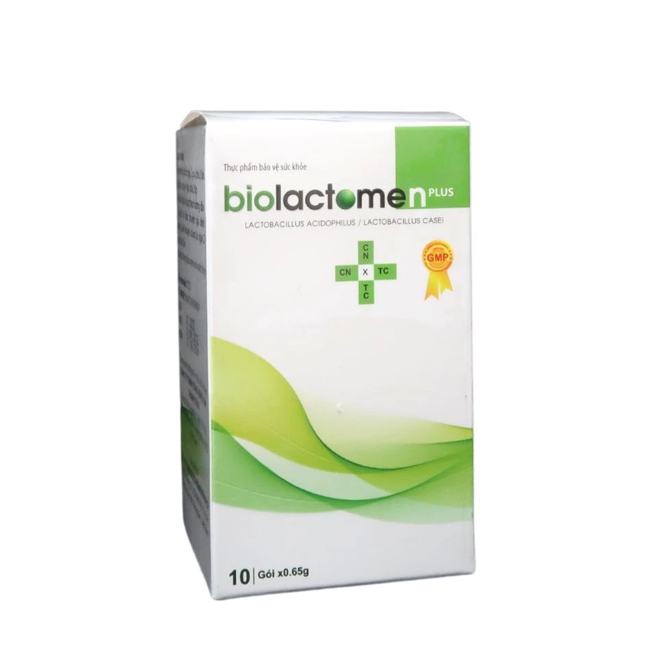 Men vi sinh Biolactomen Plus giúp bổ sung lợi khuẩn cho đường tiêu hóa, đảm bảo cân bằng hệ vi sinh đường ruột. 