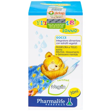 Dung dịch Fitobimbi Sonno Pharmalife hỗ trợ cải thiện giấc ngủ (30ml)