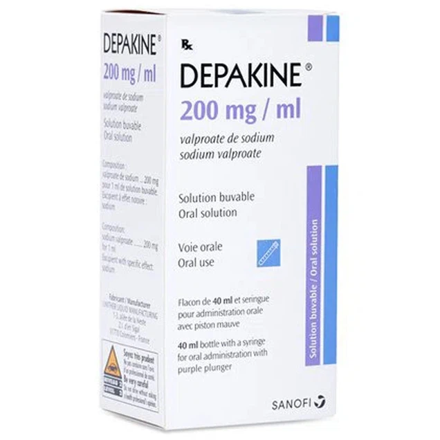 Depakine giọt 200 mg/ml- điều trị động kinh