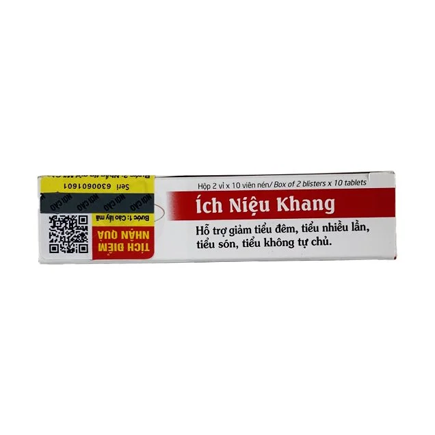 Ích Niệu Khang hỗ trợ giảm tiểu đêm