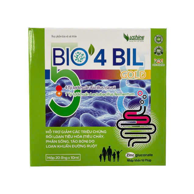 Bio 4 Bil Gold bổ sung lợi khuẩn và bảo vệ hệ vi sinh đường ruột