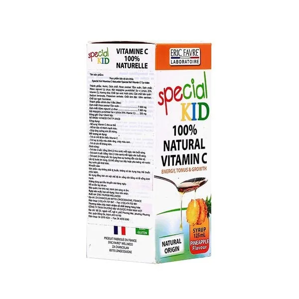 Siro Special Kid Vitamine C hỗ trợ tăng đề kháng khỏe, trẻ năng động