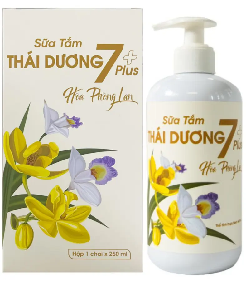 Sữa tắm Thái Dương 7 Plus 250ml