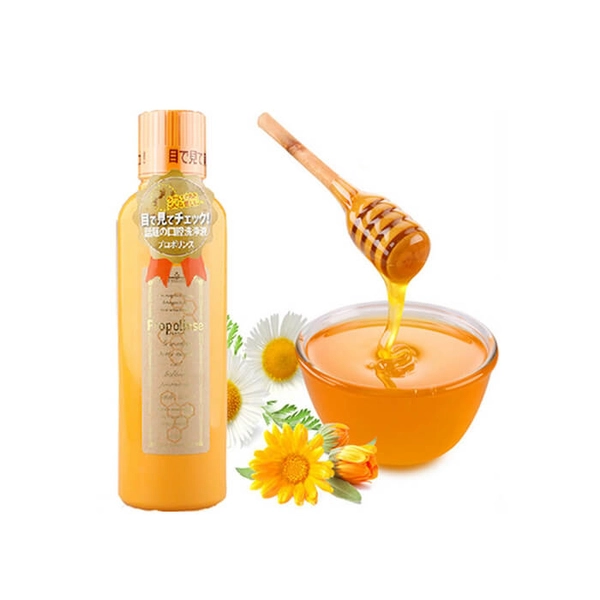 Nước súc miệng Propolinse Pure Nhật Bản - Nước Súc Miệng Sạch Mảng Bám, Cho Hơi Thở Thơm Mát Dài Lâu