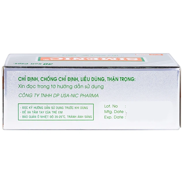 Thuốc Simenic trị chứng đau do co thắt, rối loạn tiêu hóa, đường mật