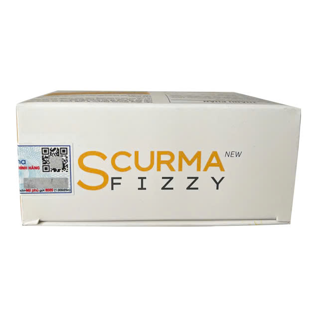 Viên sủi Scurma Fizzy Nano Curcumin hỗ trợ giảm các triệu chứng trào ngược dạ dày thực quản