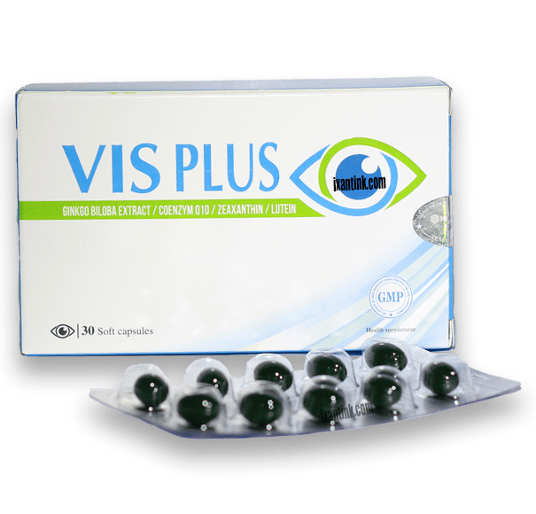 Viên uống Vis Plus Hải Dương cung cấp dinh dưỡng cho mắt, tăng cường tuần hoàn máu não (3 vỉ x 10 viên)