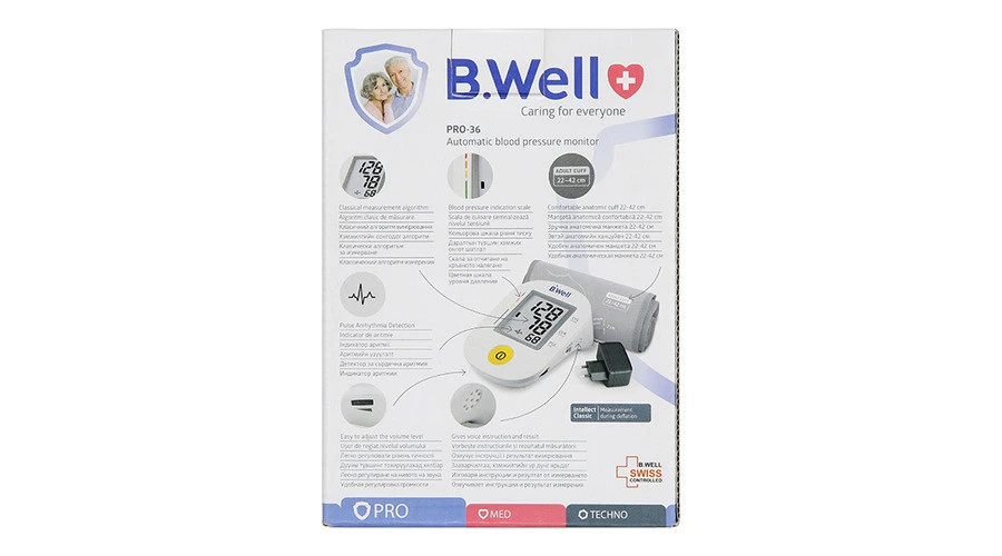 Máy đo huyết áp bắp tay B.Well PRO-36 Trang chủ Máy đo huyết áp