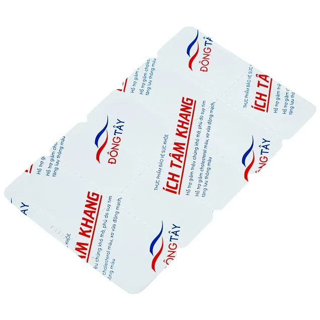 Viên uống Ích Tâm Khang Hồng Bàng hỗ trợ giảm triệu chứng khó thở, phù do suy tim 