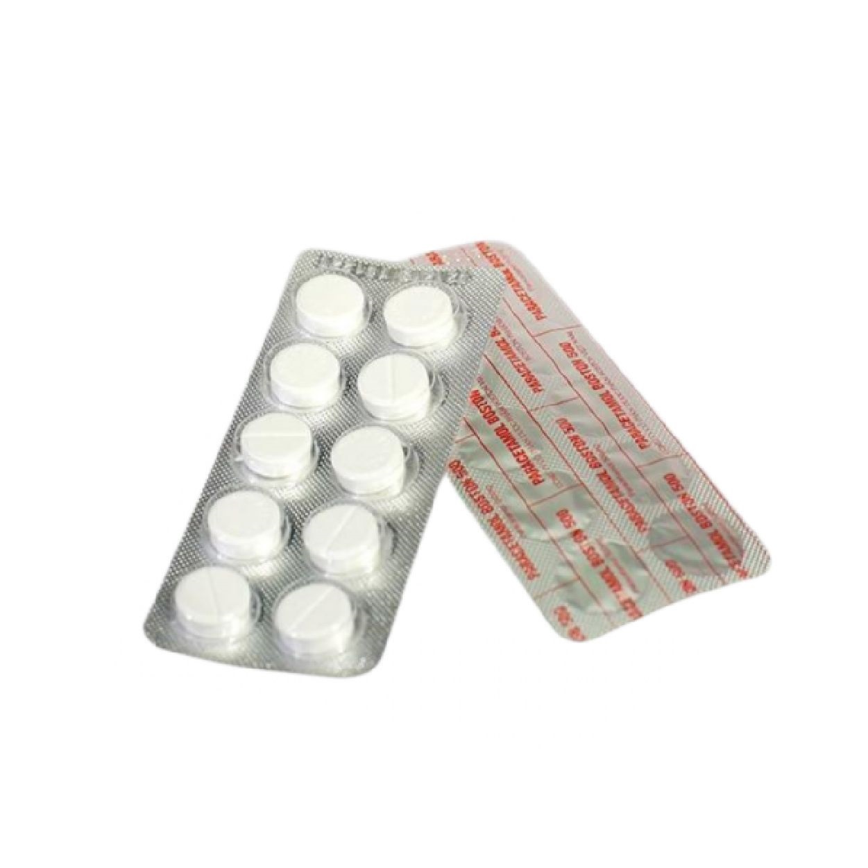 Viên nén Paracetamol Boston 500 hạ sốt, giảm đau từ nhẹ và trung bình (10 vỉ x 10 viên)