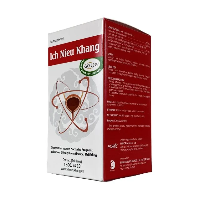 Ích Niệu Khang hỗ trợ giảm tiểu đêm