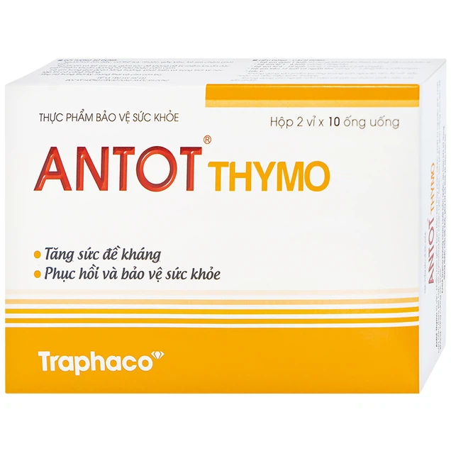 Dung dịch uống Antot Thymo Traphaco tăng cường sức đề kháng