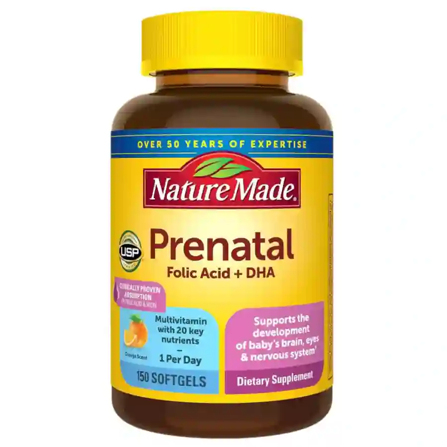 Vitamin tổng hợp cho bà bầu Prenatal Folic Acid DHA 150 viên